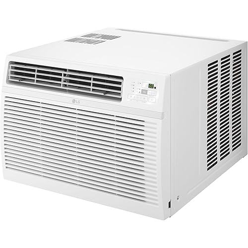 LG 14000 BTU Window Air Conditioners [2023 New] Remote Control WiFi Enabled App Ultra-Quiet Washable Filter Cools 800Sq.Ft for Large Room AC Unit air conditioner Easy Install White LW1521ERSM1