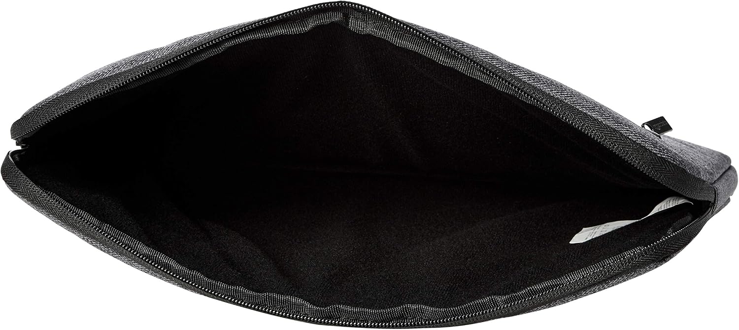Amazon Basics Tablet Laptop Sleeve Case with Front Pocket, 13 Inch, Gray