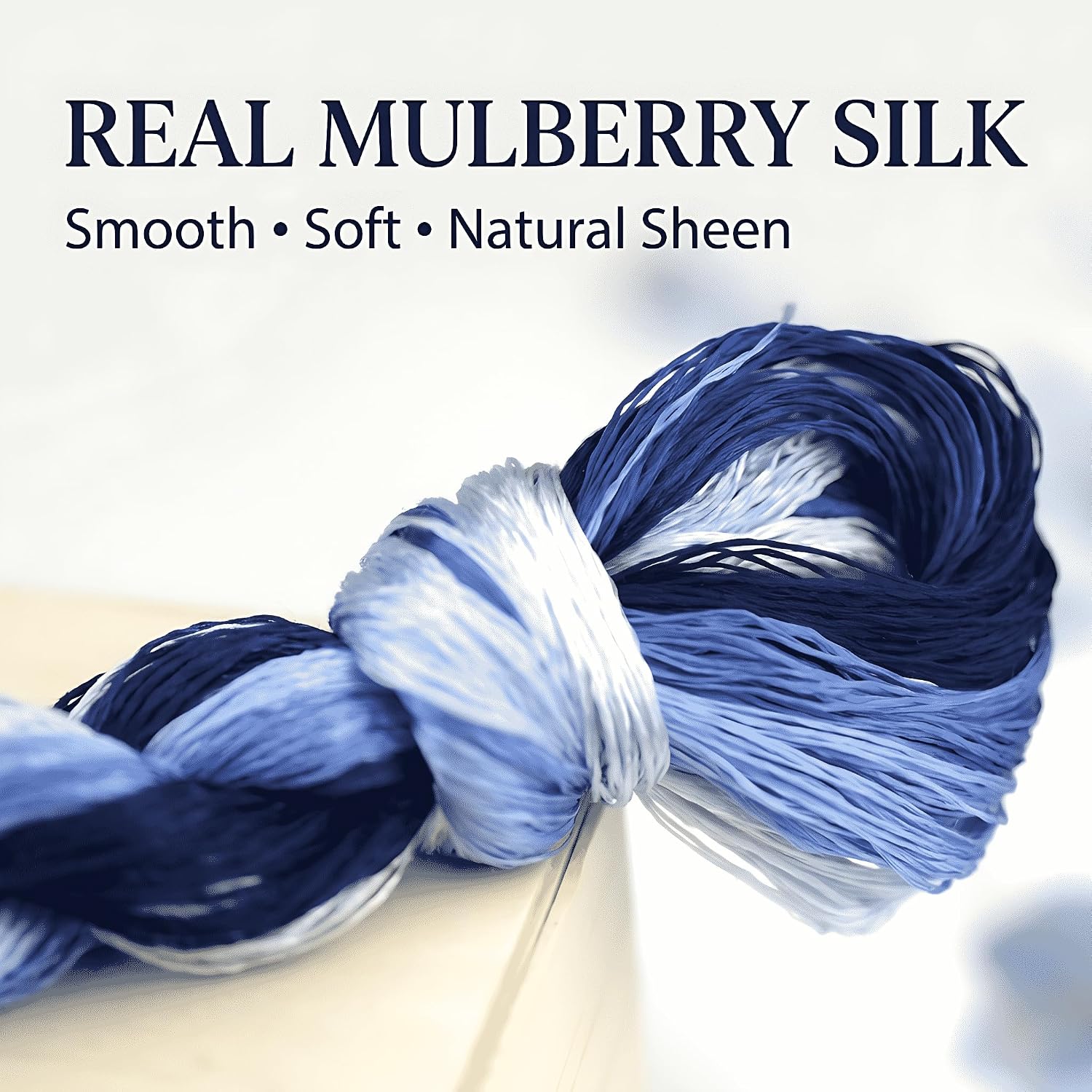 8 Skeins Mulberry Silk Floss Embroidery Thread Floss-Cross Stitch Threads China Silk Woven Jewelry Threads DIY Sewing Kits (10)