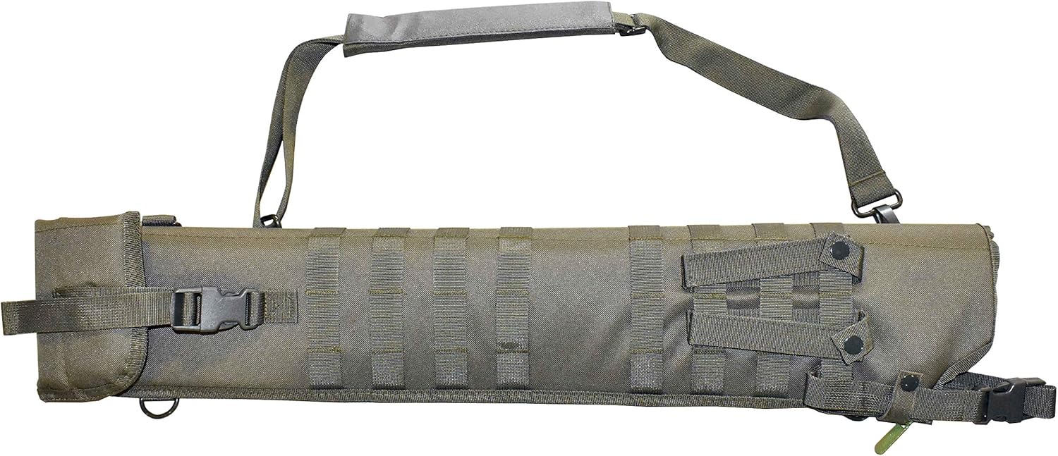 Trinity scabbard Padded Case for Savage stevens 320 Tactical case Hunting Storage Soft Range molle Holster Bag Shoulder Military Security atv Horse Motorcycle Truck Quad Carry Padded Bag Green 34 in