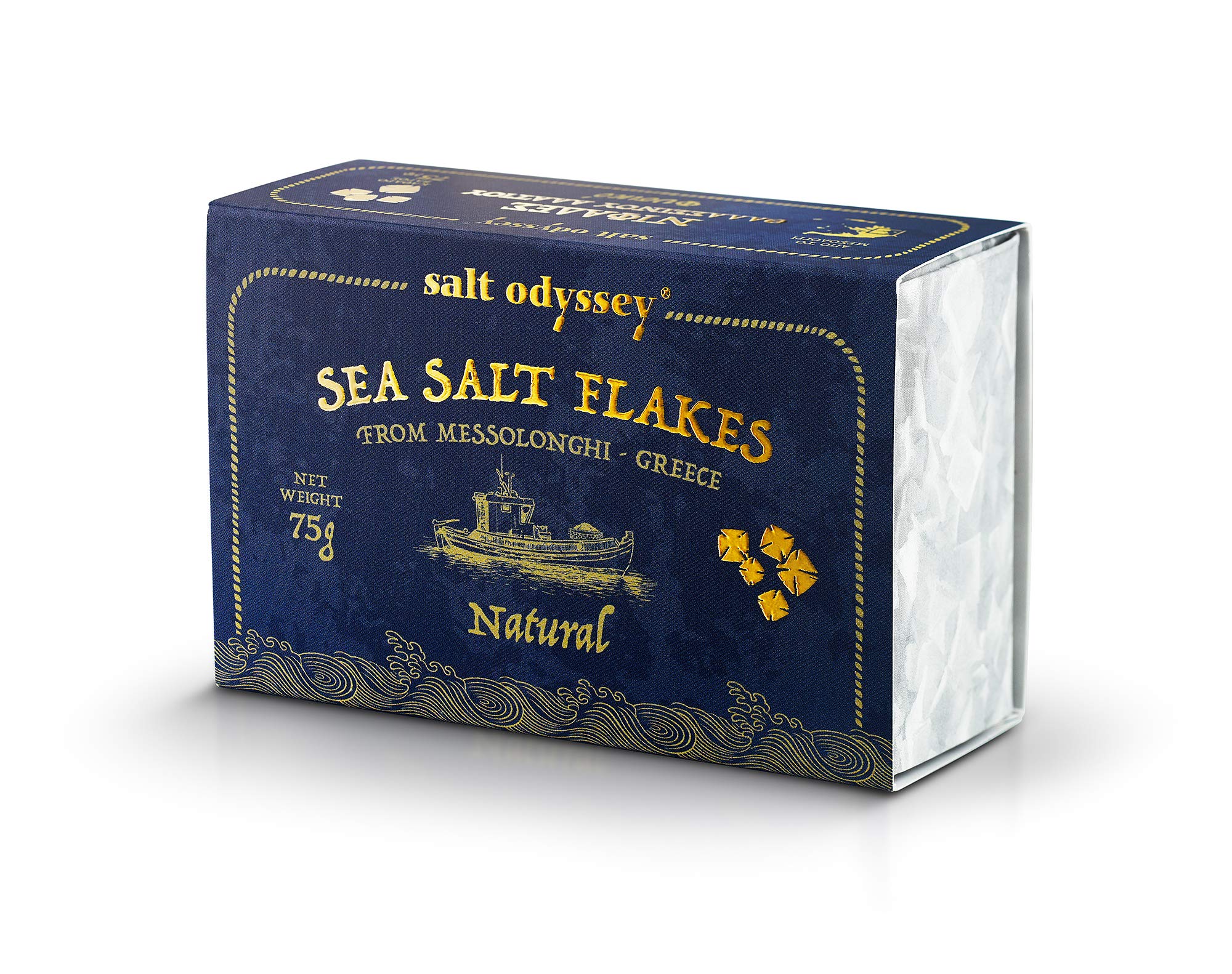 Salt Odyssey Escamas de Sal Marina Negras, Paquete de 3 x 75 g (Total: 225 g) — view 13