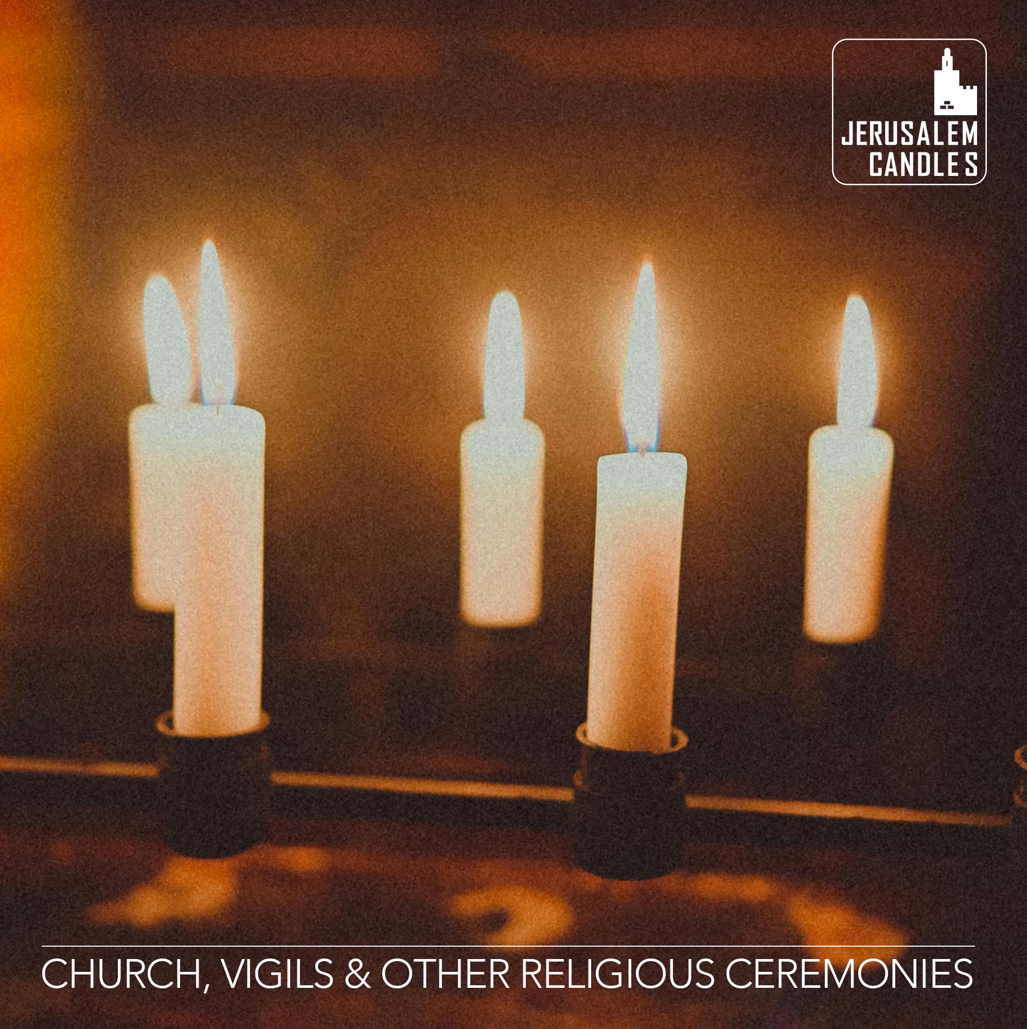 Świece Shabbat - tradycyjne świece Shabbos - 3 godziny - 2 sztuki x 72 świece, (144 świece)