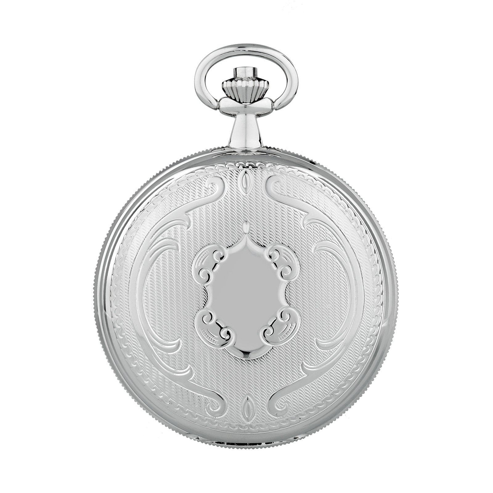 Hermann Jäckle Herren Taschenuhr Bayreuth II Skelett Handaufzug | Skelett-Uhrwerk, Handaufzug, Mineralglas, klassisches Design, inklusive Kette und Reiseetui
