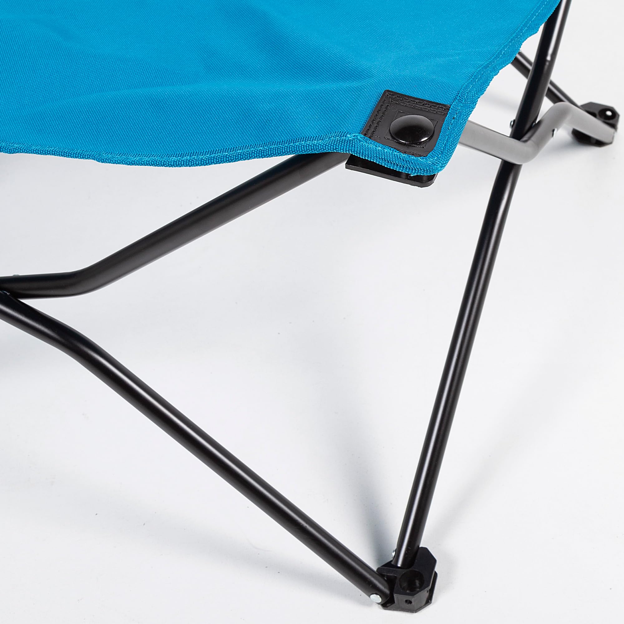 AKTIVE Cama Camping Plegable Azul Marino c/cojín (63042)