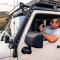 Vista 5 de Midland - MXTA26 MicroMobile 1.5 pulgadas de diámetro de base antena de látigo de ganancia 6DB con NMO Ideal para todoterrenos, overlanders