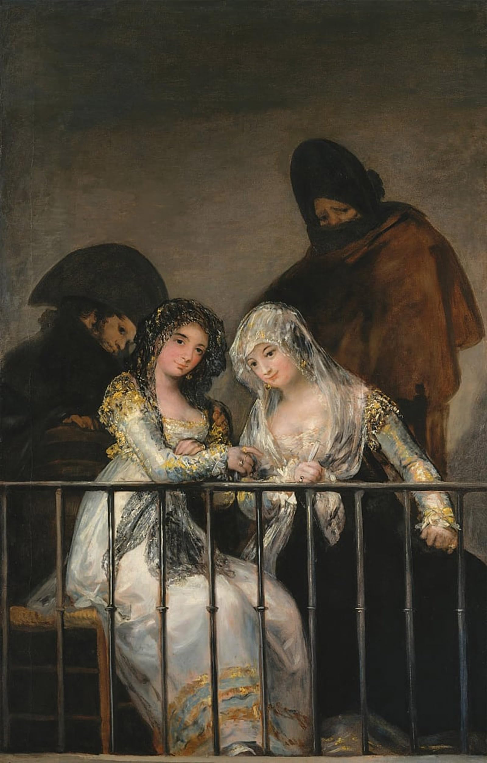Affiche Goya Majas sur un balcon graffiti SERENDIPITP poster 60x90cm - 5
