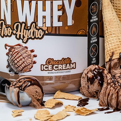 Miniatura 6 de Lean Whey 5lb, chocolate (Chocolate Ice Cream), 1