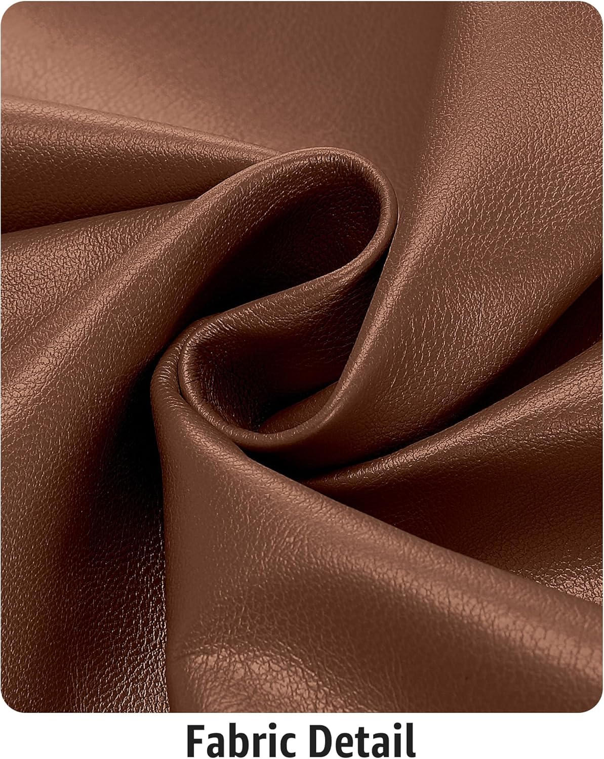 luvamia Shorts for Women Faux Leather Skorts High Waisted PU Leather Shorts Elastic Waist Ruched Wrap Skorts Skirts - Image 4