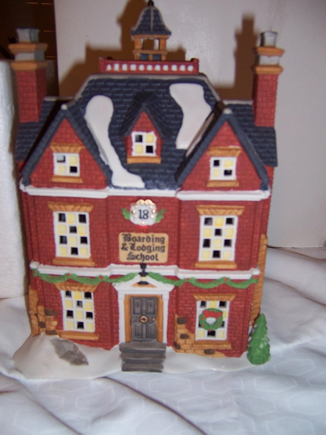 Dept.56 Collectibles - Dickens' "Boarding & Lodging #43" Christmas Carol Revisited Series Porcelain Sculpture