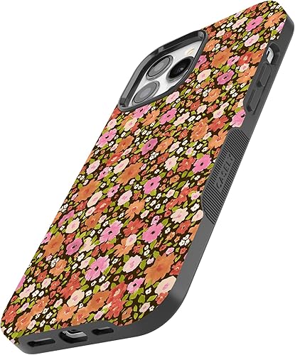 Miniatura 1213 de Casely Funda para iPhone 13 Pro Max Jardín dorado Floral de girasol amarillo Compatible con MagSafe Diseño protector audaz Jardín Dorado