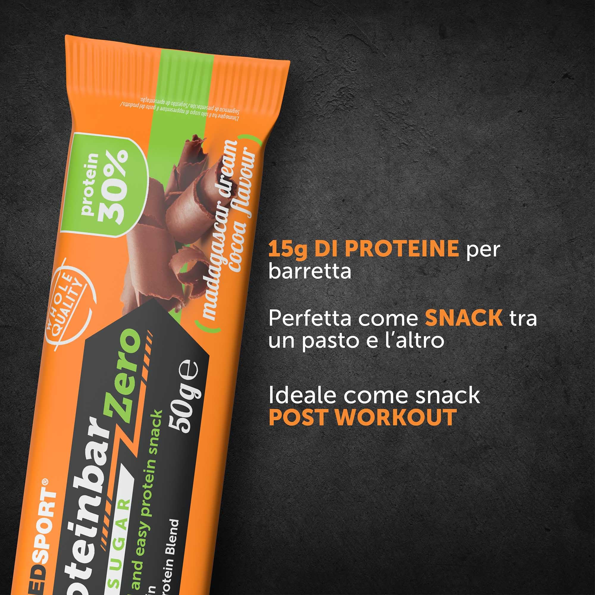 NAMEDSPORT PROTEINBAR ZERO Madagascar Dream Cocoa - 12 x 50g