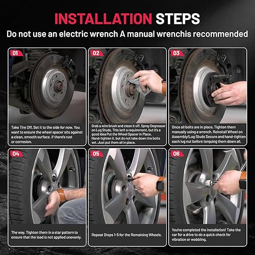 Miniatura 5 de BDFHYK Espaciadores de rueda de 0.197 x 4.500 in de grosor compatibles con Jeep Cherokee TJ XJ KJ KK ZJ Explorer Edge, adaptadores de rueda forjados