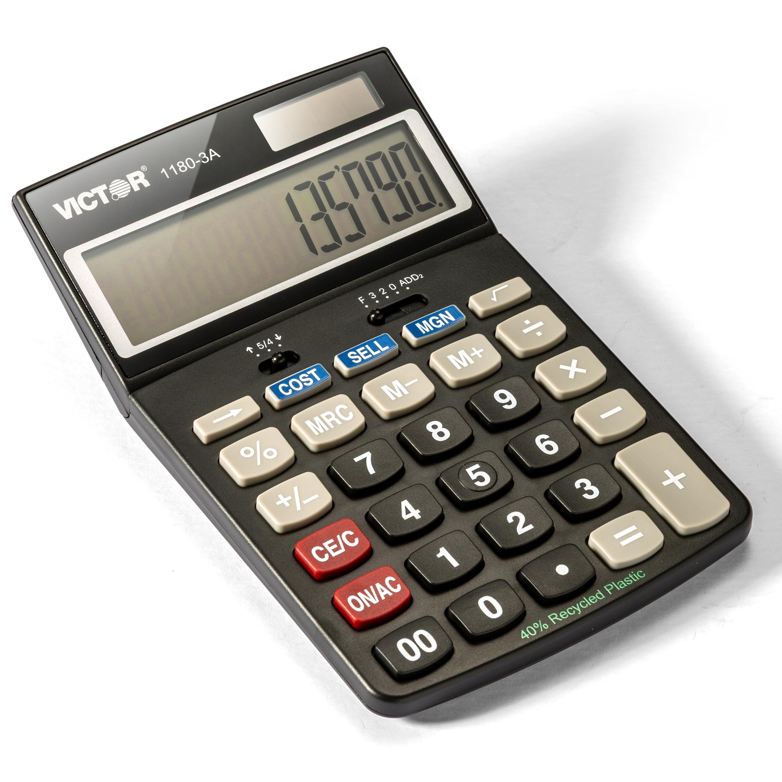 Amazon.com : Victor 1180-3A 12-Digit Standard Function Calculator