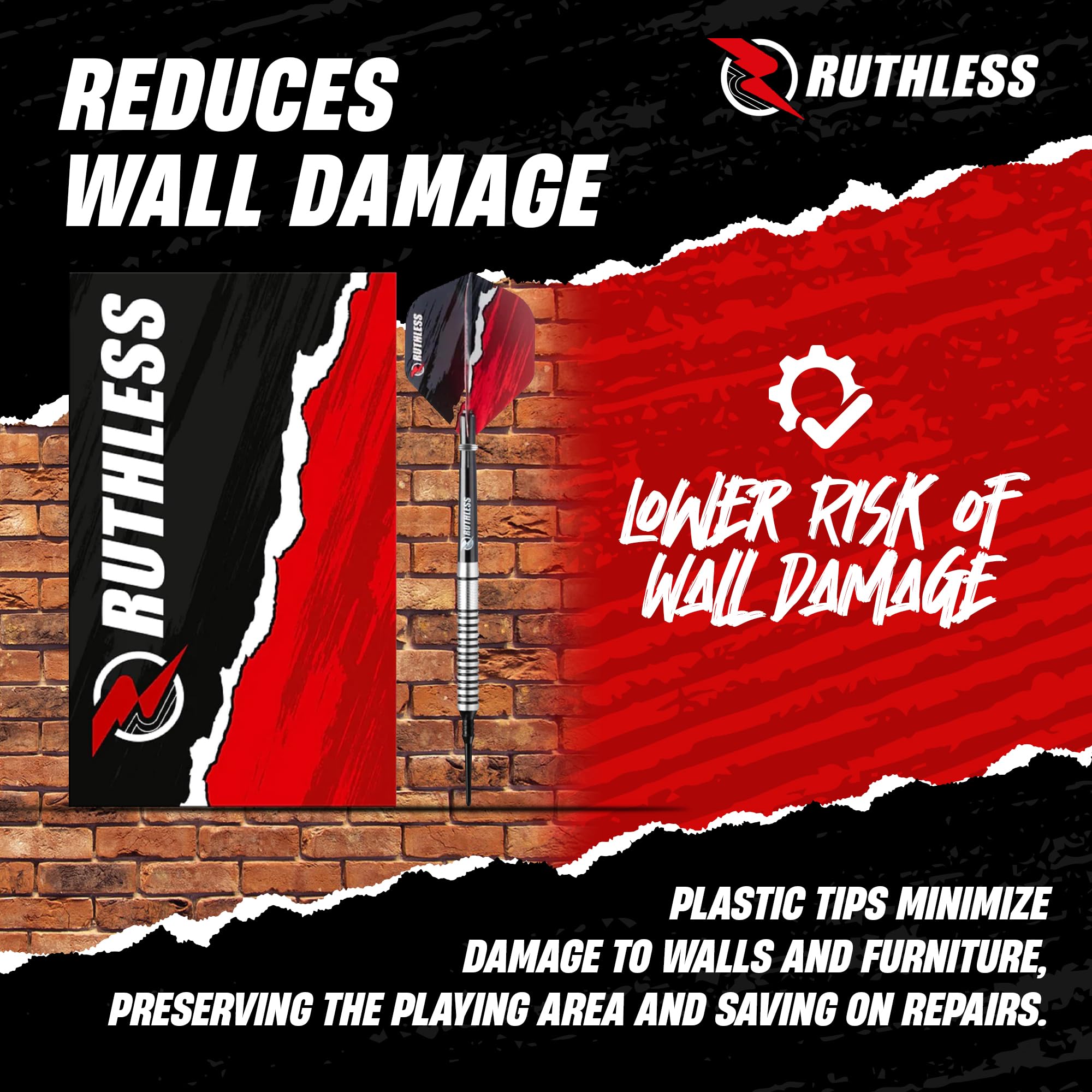 Ruthless Ranger Darts Range 90% tungsteno 18 g
