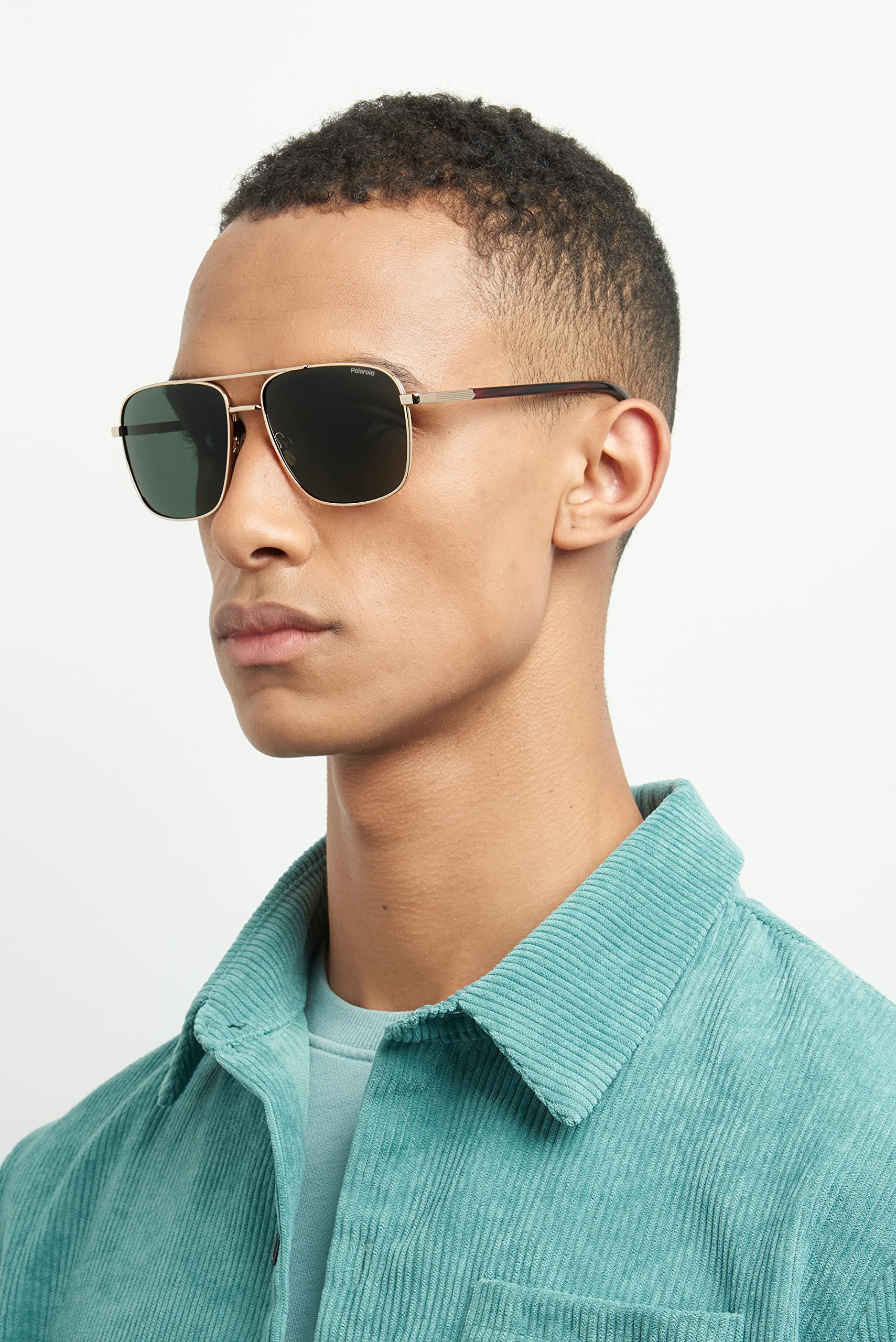 Polaroid Sunglasses męskie, złoty, 60