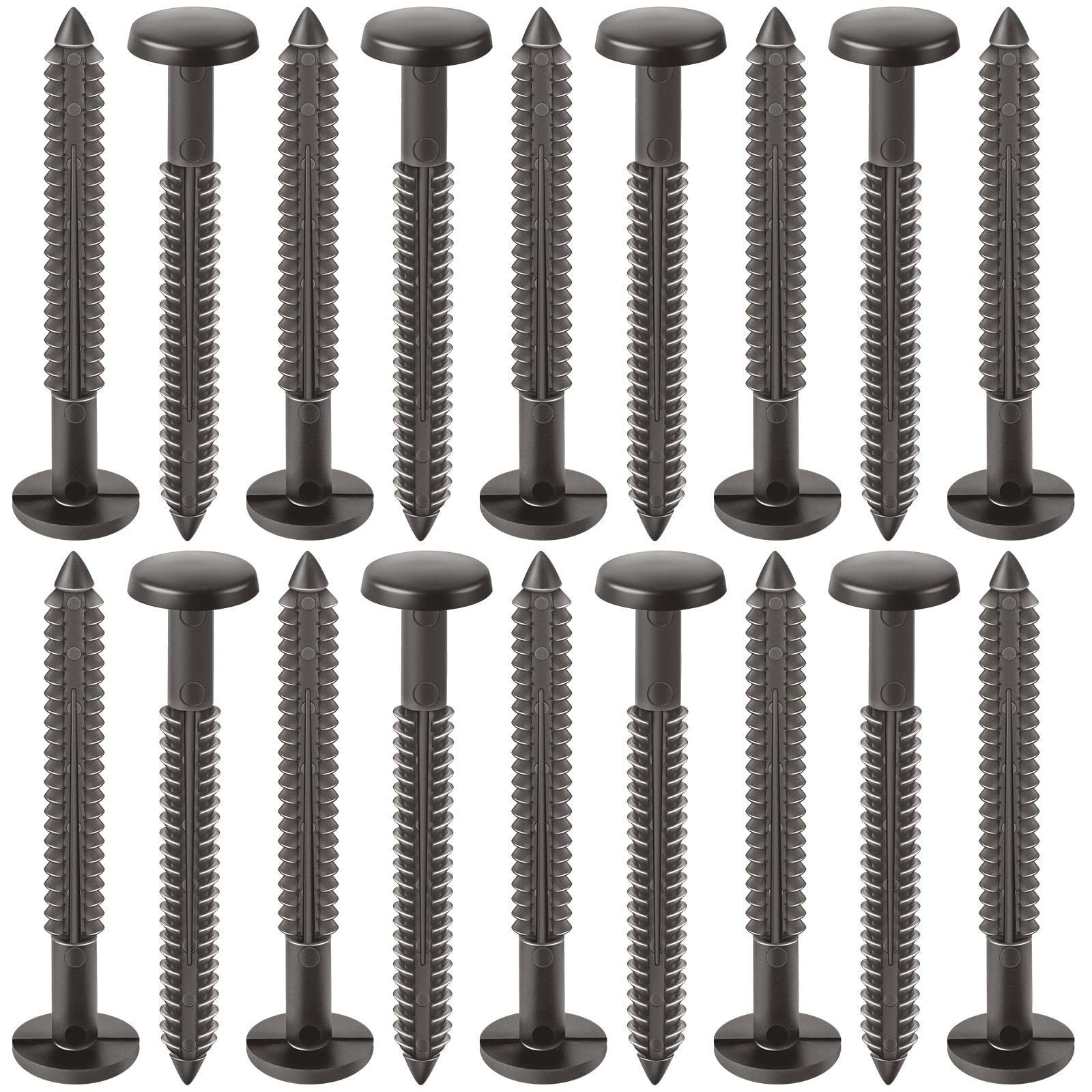 Snapklik.com : Blulu 18 Pcs 3 Inch Vinyl Shutter Fastener Window Panel ...