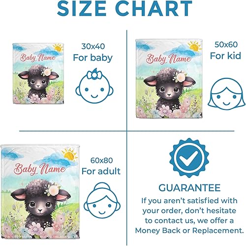 Vista 115 de Hyturtle Mantas de bebé personalizadas con nombre, mantas personalizadas para bebé niña, mantas personalizadas con temática de jirafa, manta de cama