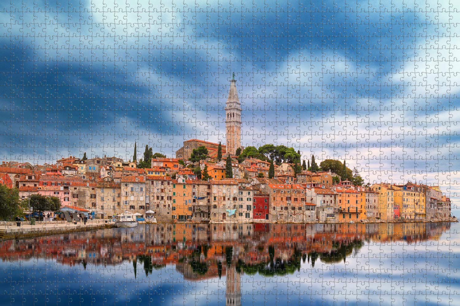 500 Piece Jigsaw Puzzle For Adults - Croatia Rijeka Travel Souvenir Scene, 20.5 X 15 Inches (52x38 Cm)