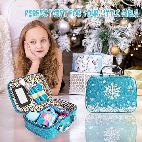 Miniatura 7 de Kit de maquillaje para niños, 28 piezas, juguetes de maquillaje lavables reales para niñas, juguetes de maquillaje para niñas, juego de maquillaje