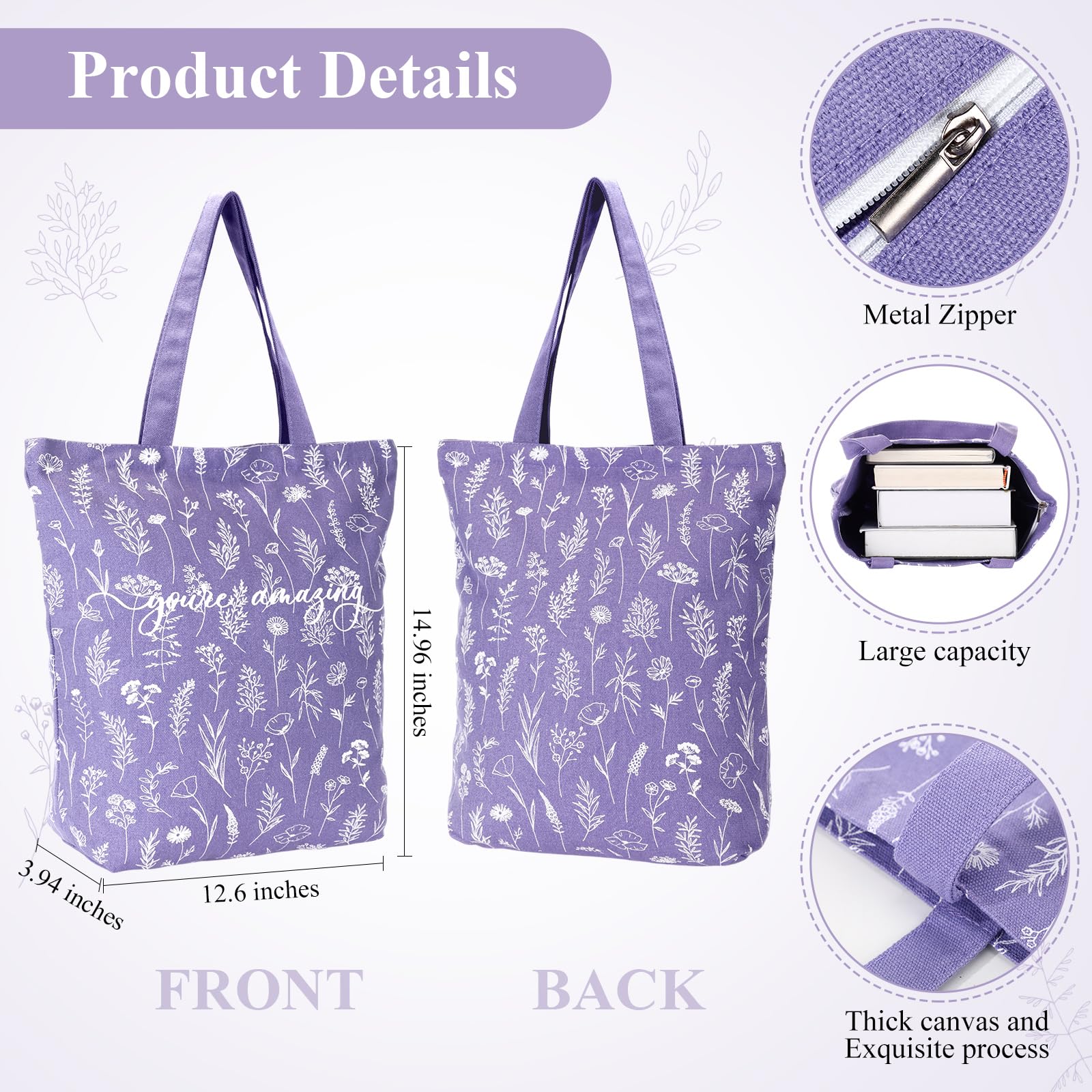 Bestie inspirierende Geschenke für Frauen und Freunde, ästhetisches A6-Leder-Tagebuch, Notizbuch, Glasbecher, Leinwand, Tragetasche, Motivationsstifte, Dankeschön-Geschenke für Frauen