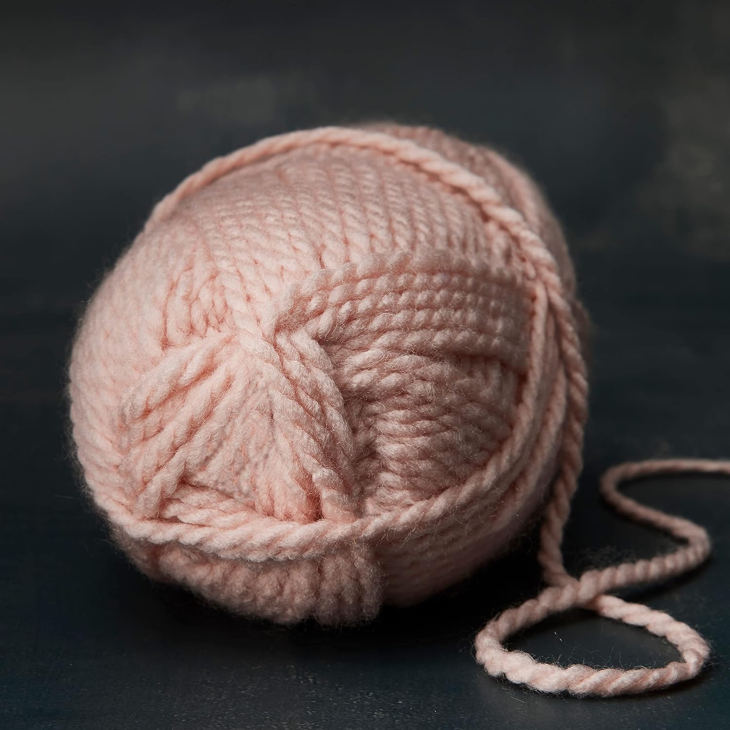Loops & Threads Charisma Yarn - Multicolor Yarn for Knitting, Crochet, Weaving, Arts & Crafts - Blush, Bulk 6 Pack