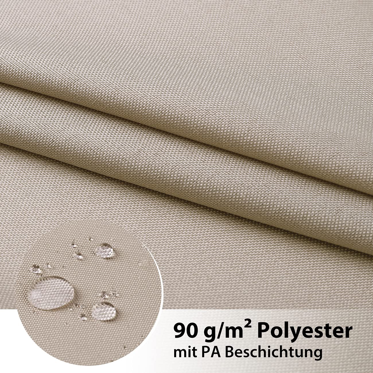 Sekey 2 Pareti Laterali con Finestra & Cerniera per 3x3m Gazebo Pieghevole, Impermeabile