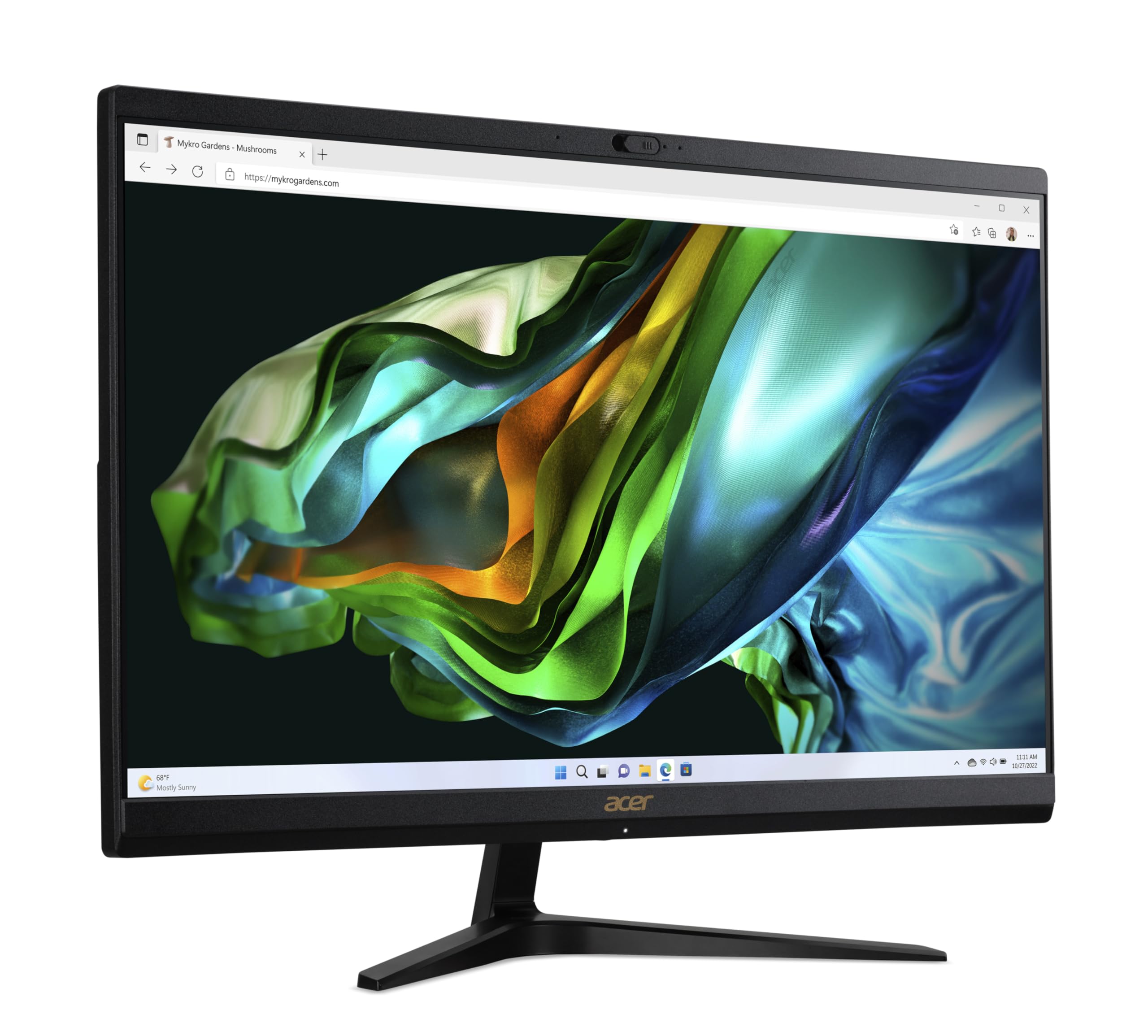 Acer Aspire C24-1800 All in One, Monitor 24" FullHD (Intel Core i5-12450H, 16GB RAM, 512GB SSD, Intel Iris Xe Graphics, Windows 11 Home) Negro, Teclado QWERTY Español y Ratón Inalámbrico