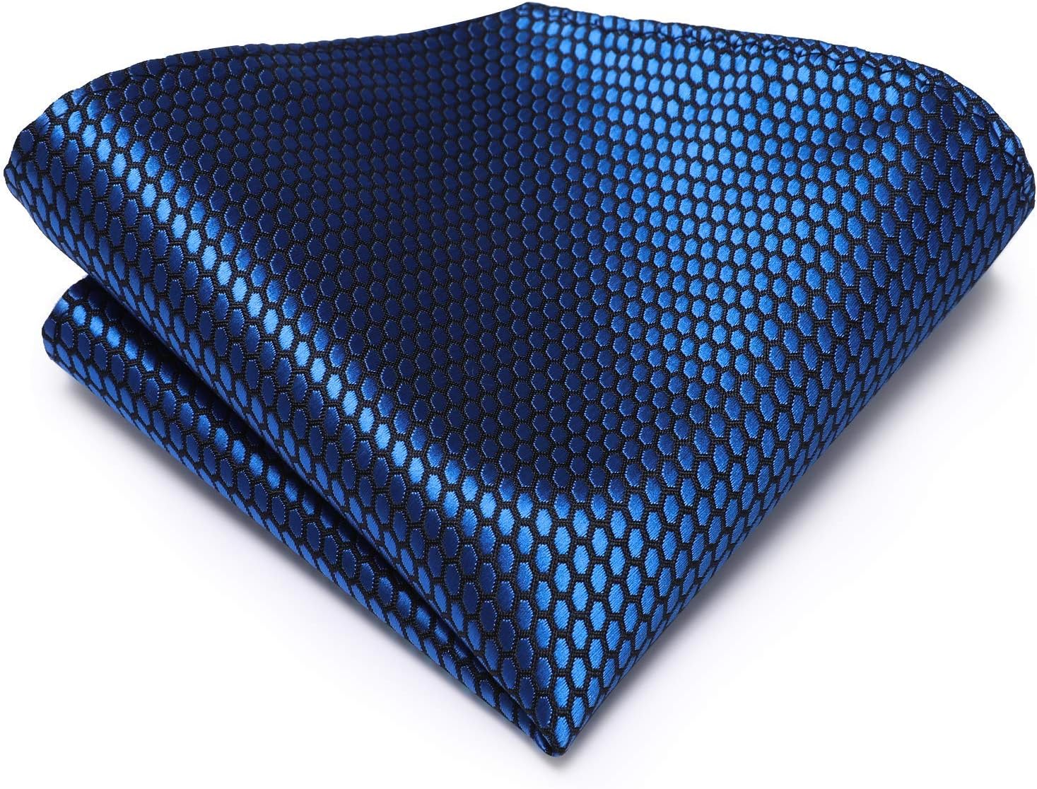 Dubulle Mens Paisley Striped Tie WOVEN Necktie for Men and Handkerchief Cufflinks Set Wedding Formal Business - Image 5