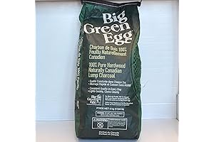 Premium Lump Charcoal for Big Green Egg - 8 kg Canadian Maple