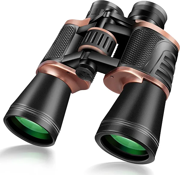 Gaterda 22x50 Binoculars for Adults High Powered, BAK-4 Prism HD FMC, Professional Waterproof Binoculars for Bird Watching, Hunting, Travel with Carrying Bag