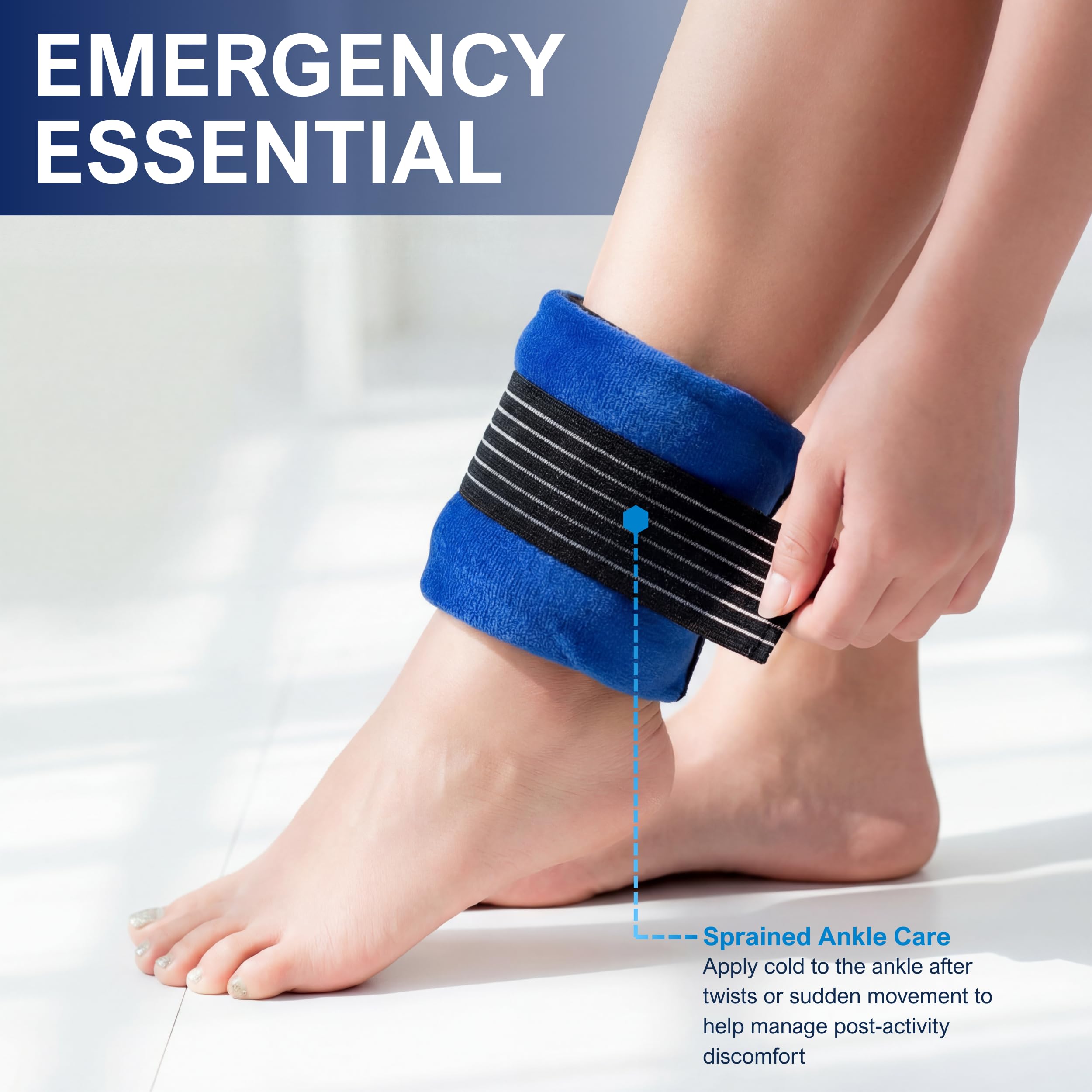 MED PRIDE Reusable Hot & Cold Therapy Gel Pack with Belt Sleeve, 2-Pack — Amazon image 7