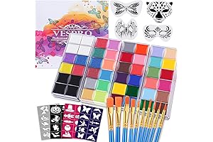 VESPRO Professional Face & Body Paint Kit