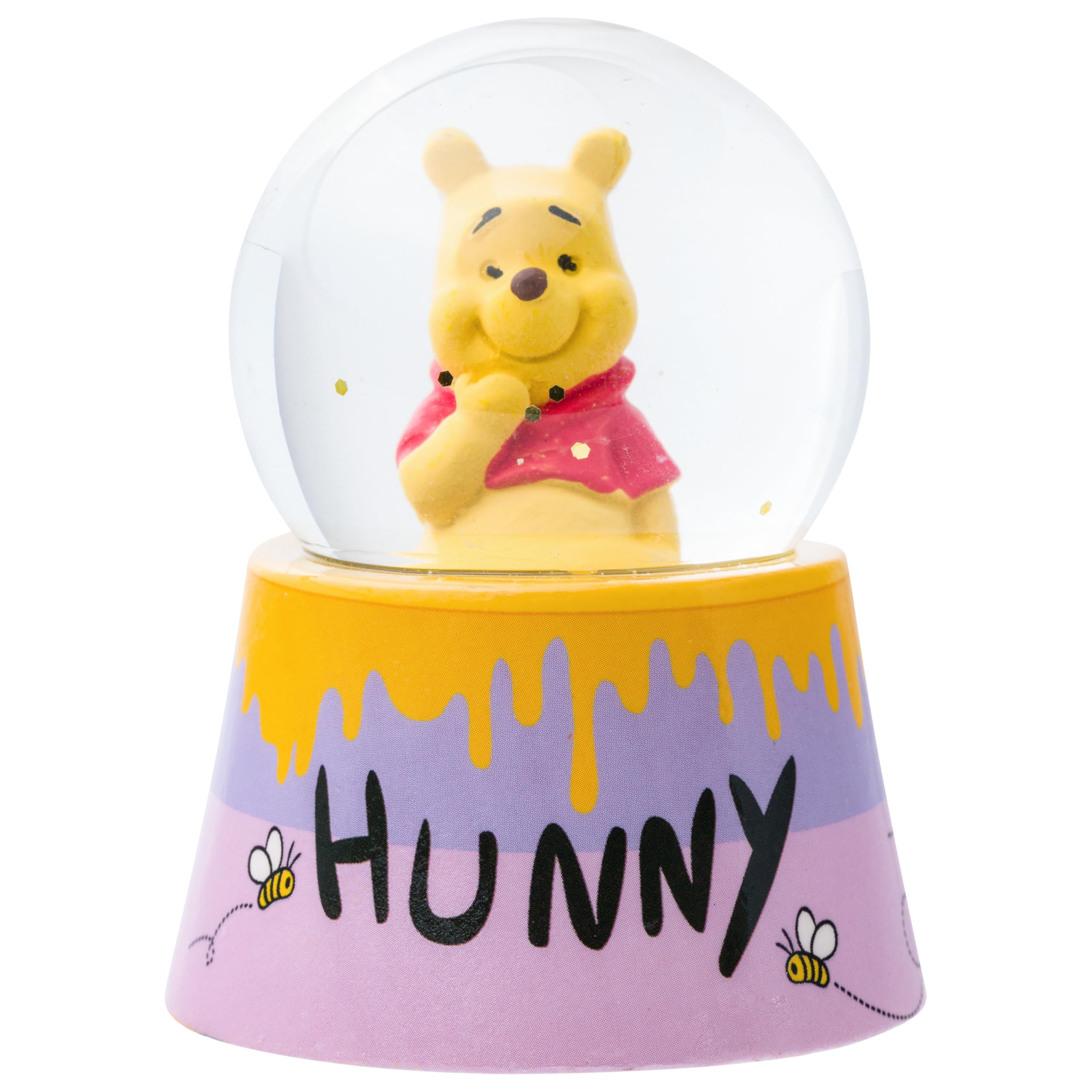 Winnie the Pooh ディズニー Disney スノーグローブ レア Silver Buffalo Disney Winnie The Pooh Mini Light Up Snow Globe