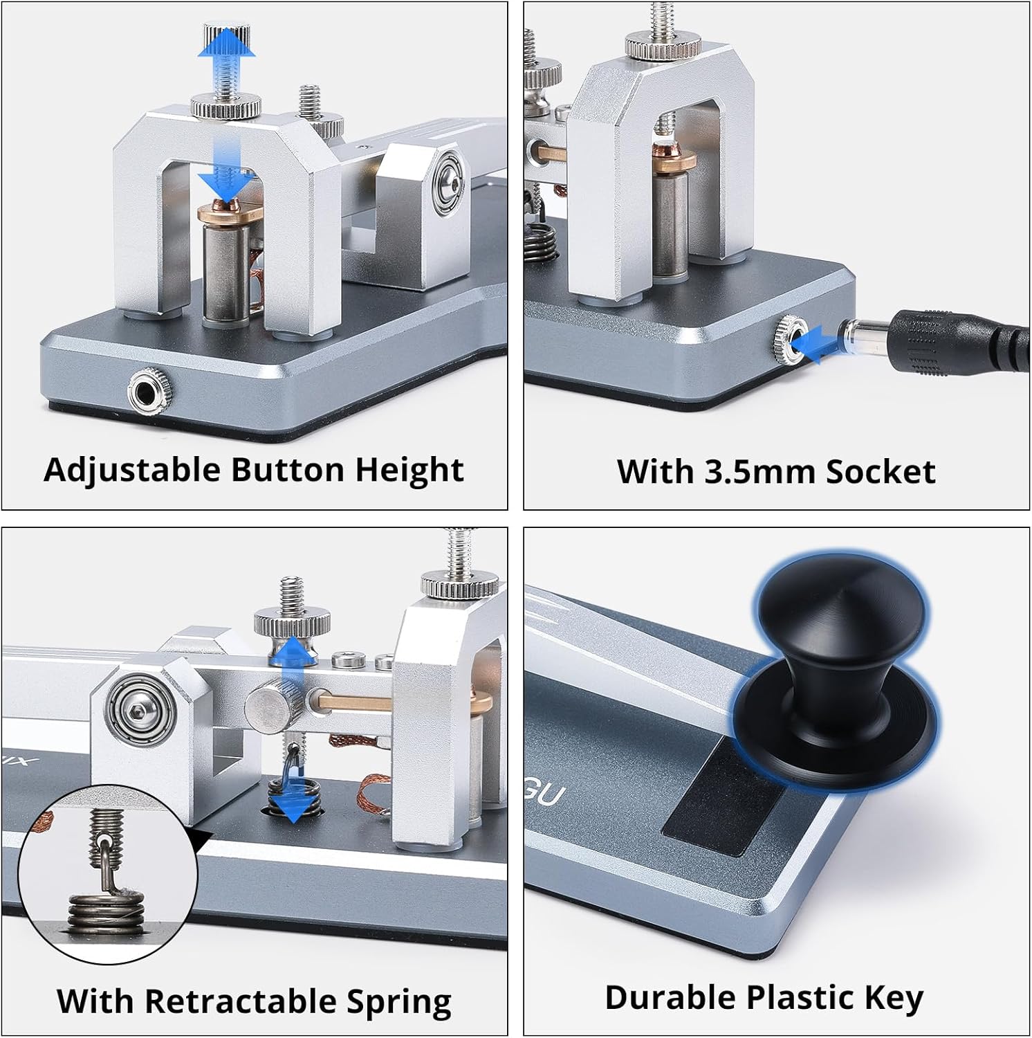 XIEGU VK-5 ミニ CW ストレートキー ユーザーマニュアル