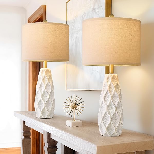 PORTRES Table Lamps for Living Room Bedroom