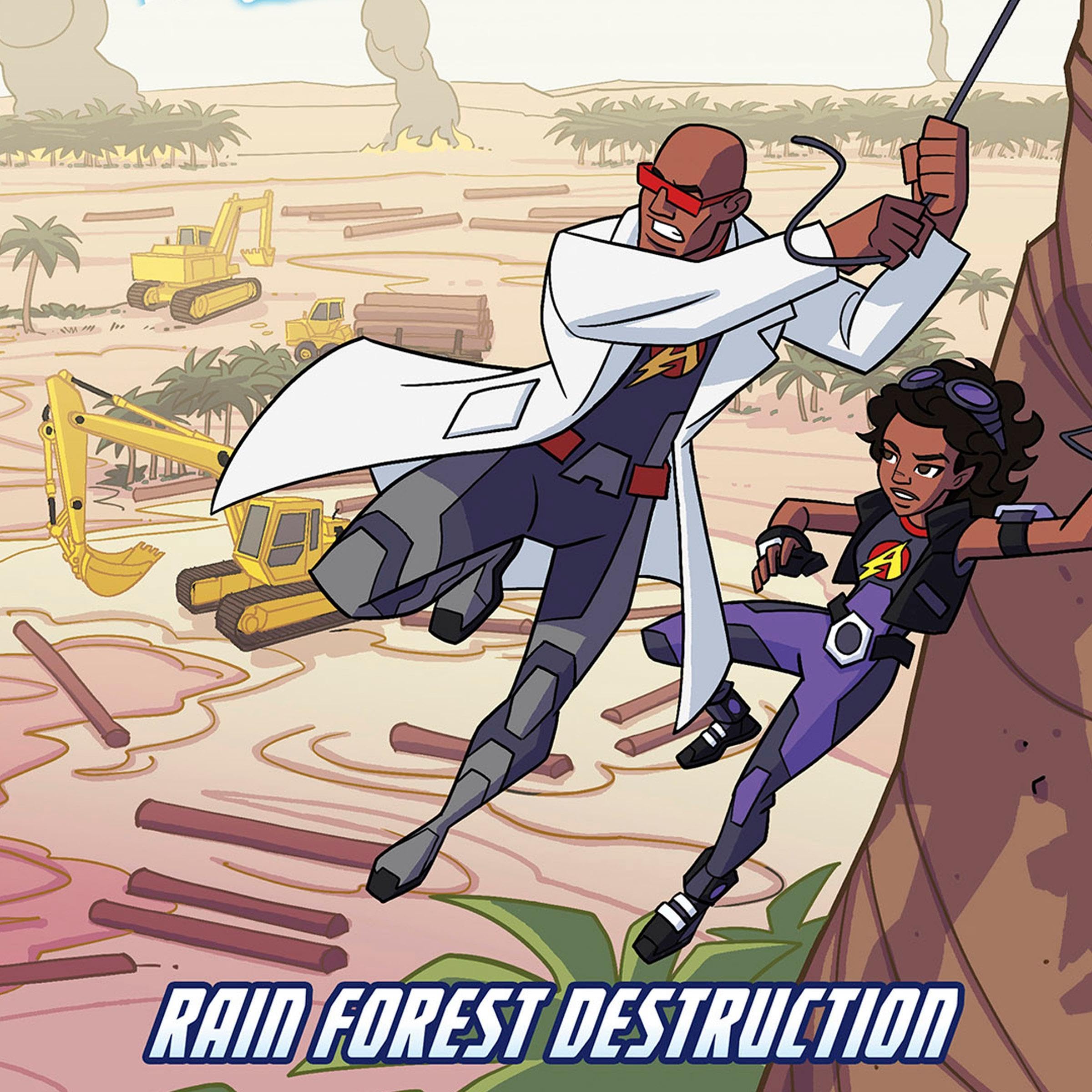 Cover art for Rain Forest Destruction