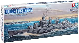 Tàu Khu Trục US Navy Destroyer DD445 Fletcher 1/350 Tamiya 78012