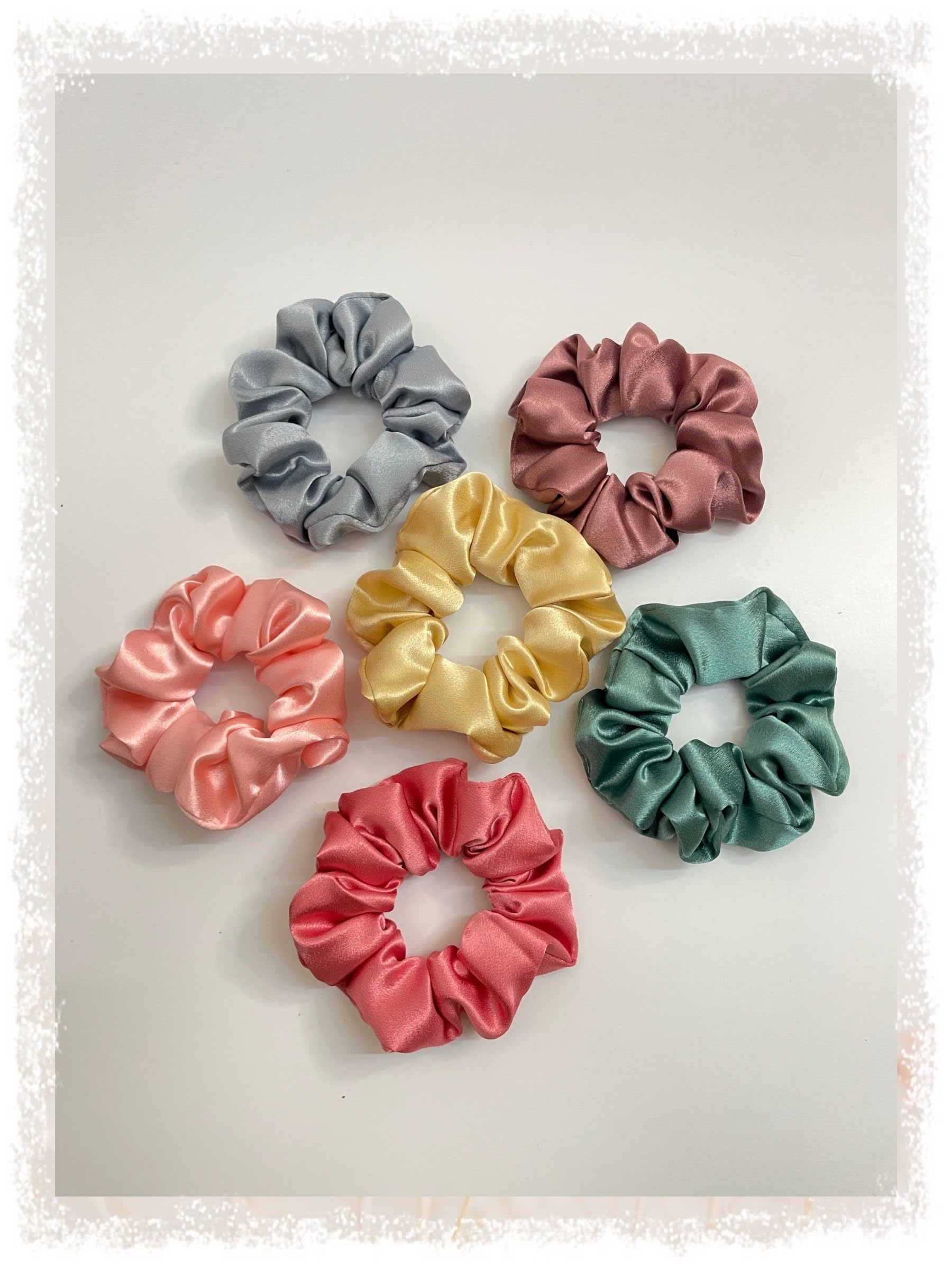 SILKY PANDA Luxury Silk Scrunchies for Women and Girls| Hair Ties| Hair Band| Ponytail Holder| Same colors as pic| Stylist gift for your besties| 6 Pieces. (Iris) (B0CTGJXTCH) Amazon Price History, Amazon Price Tracker