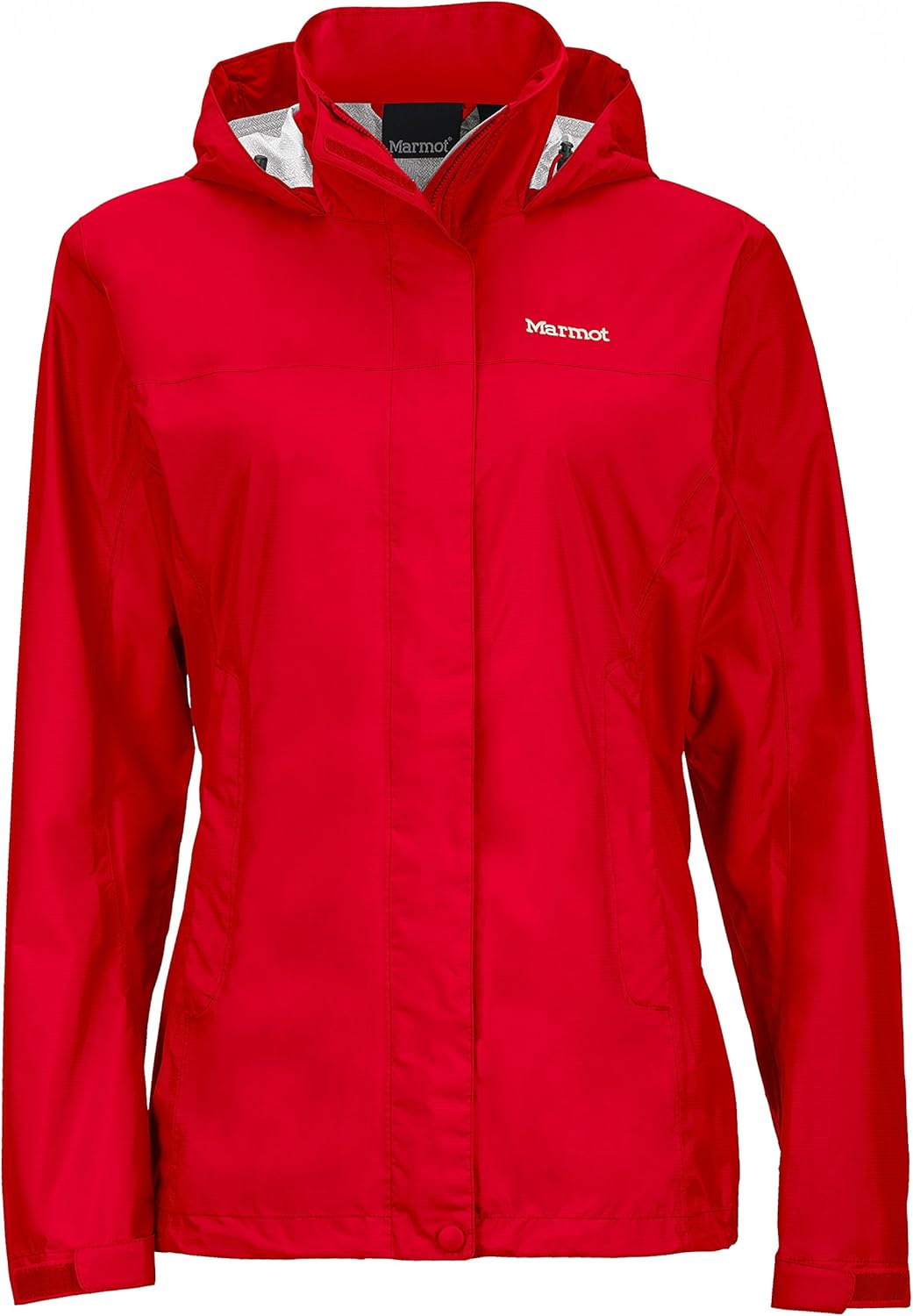 MARMOT Women's Precip Lightweight Waterproof Rain Jacket Cherry Tomato X-Small