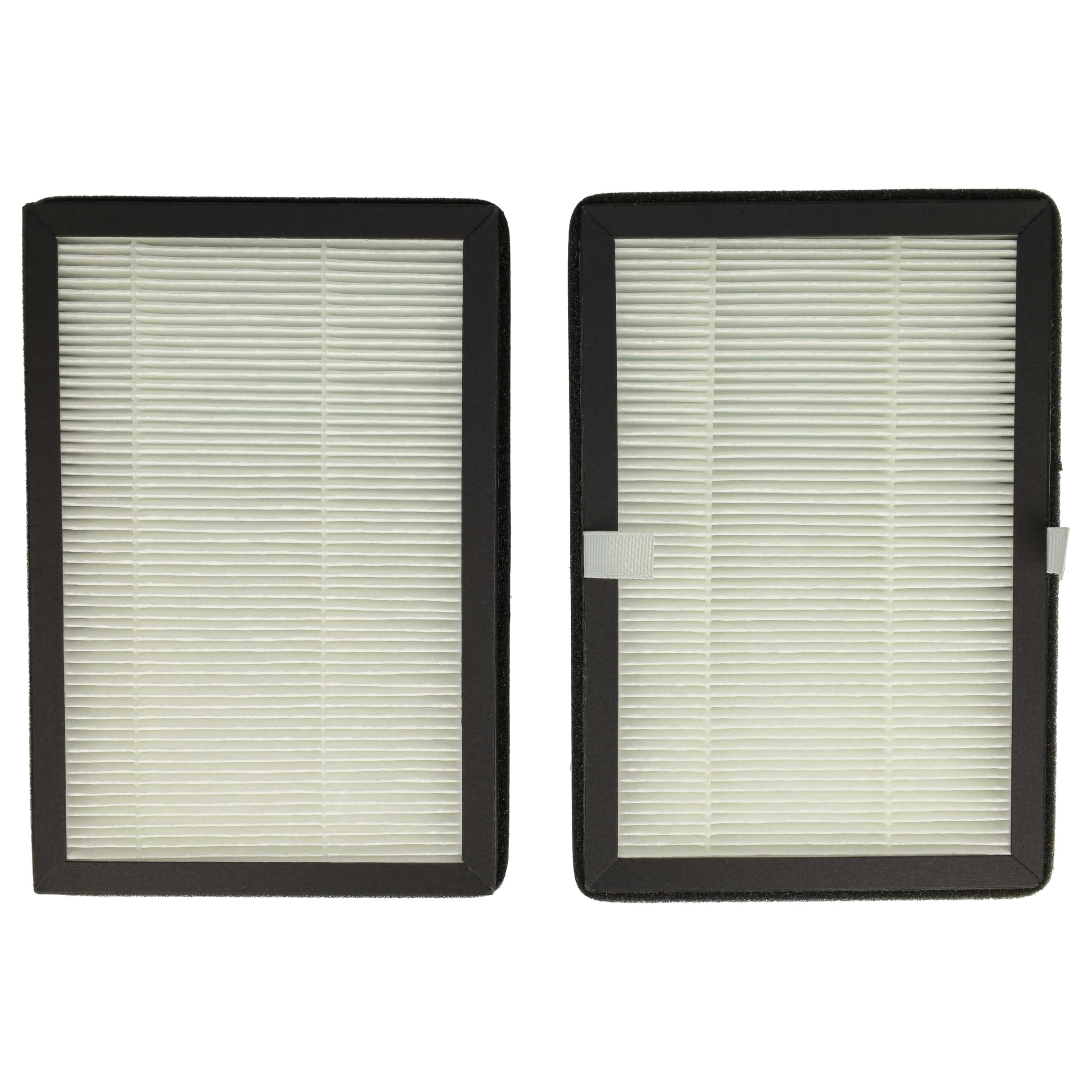vhbw 2x filtre à particules compatible avec Rowenta Eclipse QU5030, QU5072, QU5060, QU5062 purificateur d'air, ventilateur