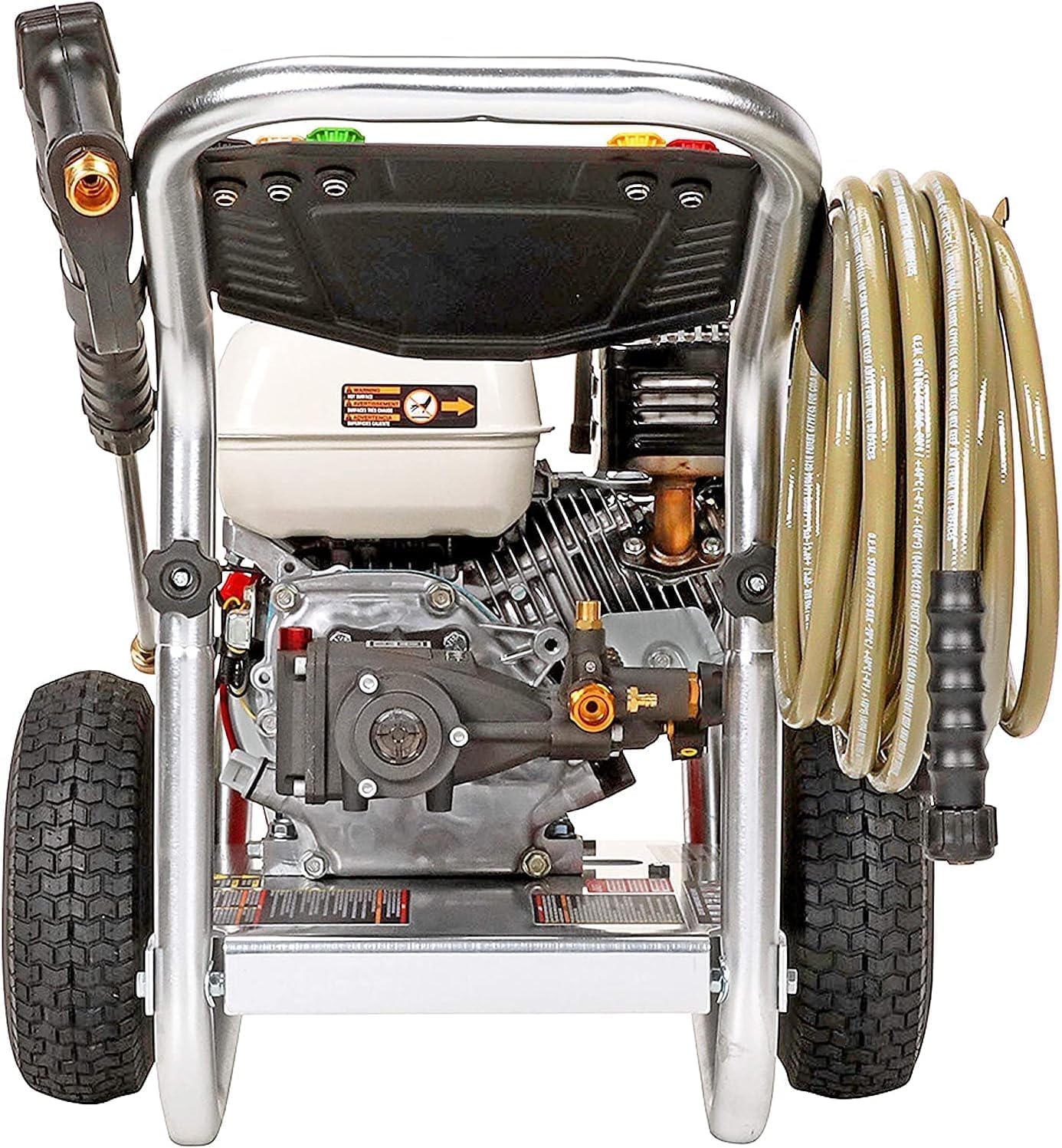 Simpson Cleaning 3600 PSI Gas Pressure Washer, 2.5 GPM Power Washer for Commercial Use, Honda GX200 Engine, 35-Foot MorFlex Hose, Aluminum Series, 49-State (ALH3425) - Image 9