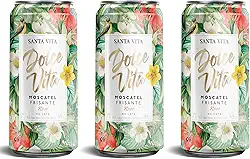 Vinho Rose Frisante Santa Vita Moscatel Lata 269ml (3 Unidades)