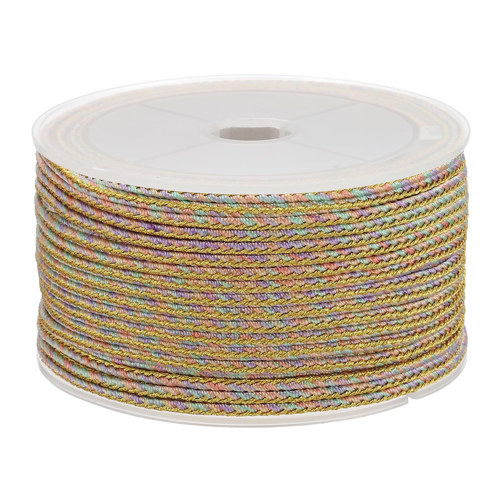 Corde tressée 2.5 mm PATIKIL 15 yards pour bracelet macramé