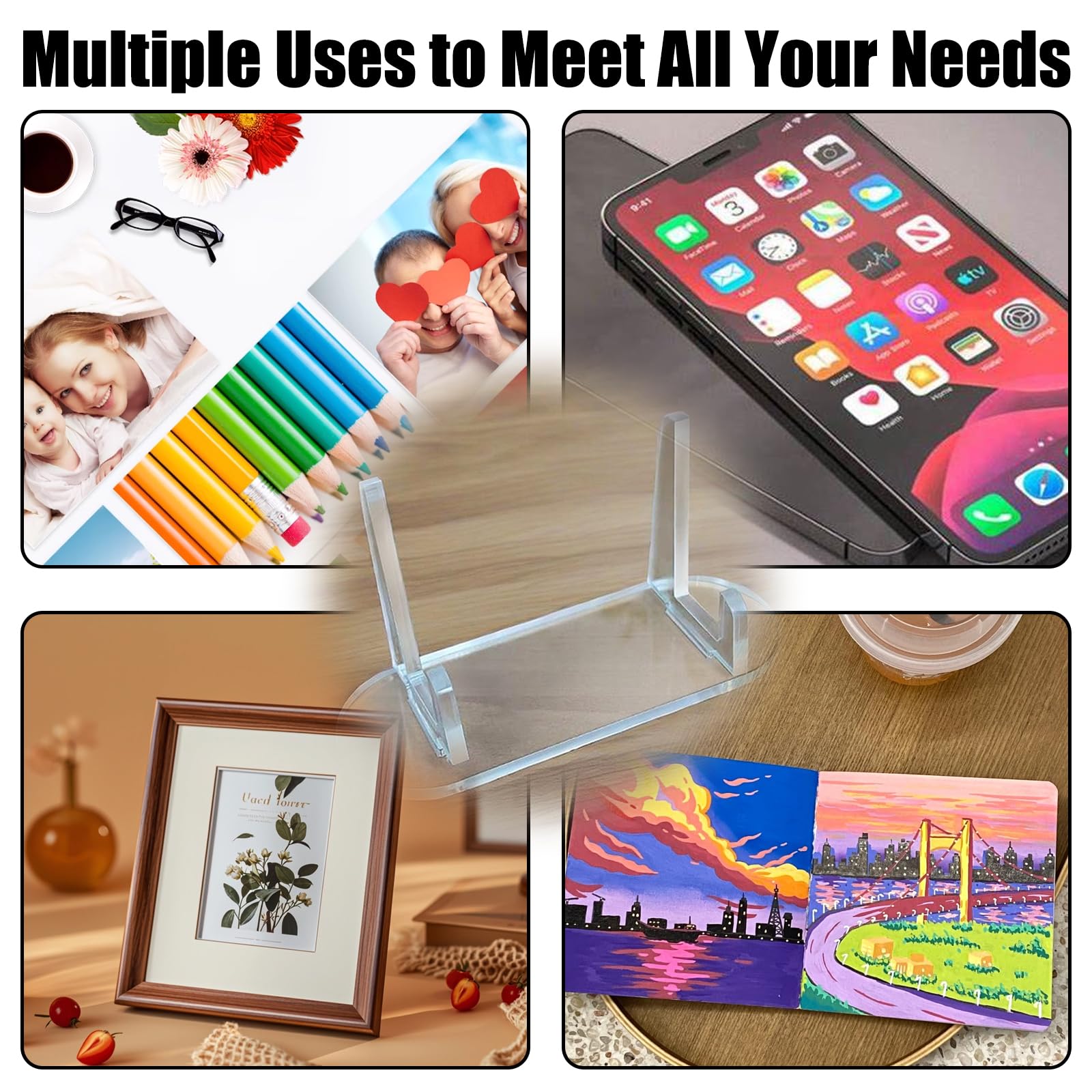 1 pièce supports en acrylique Mini présentoir de p... - Grandado 1 pièce supports en acrylique Mini présentoir de p... - Grandado