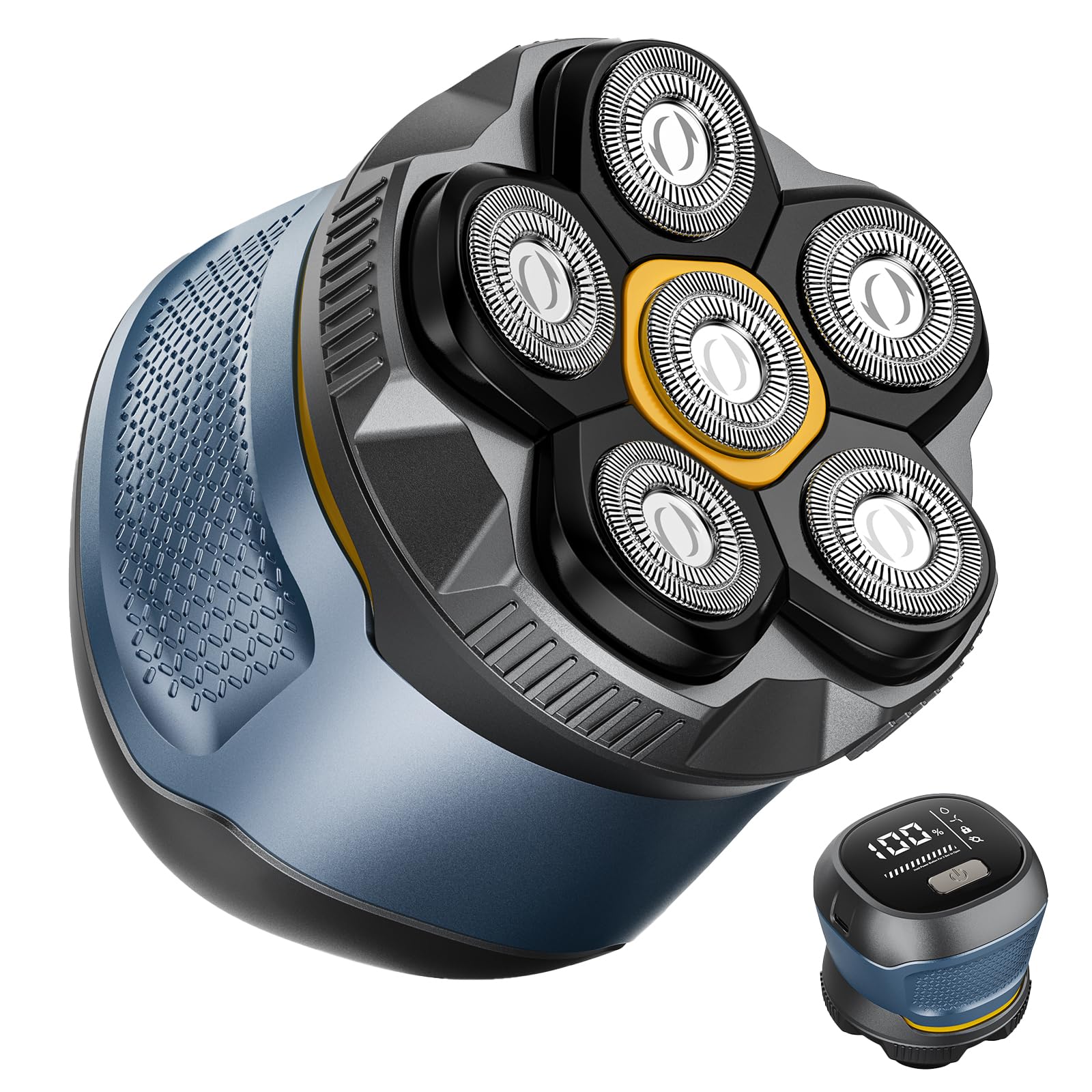 Head Shavers for Men, 2025 Upgraded 6D Magnetic Head Shaver, Waterproof Wet/Dry Head Shavers for Bald Men, 2-Speed Mens Head Shaver Bald, Rechargeable Men's Skull Shaver