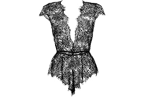 V-Neck Lace Bodysuit - The Epitome of Classy Lingerie