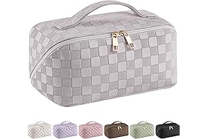 Large Capacity Travel Cosmetic Bag: Your Goodbye to Makeup Disarray