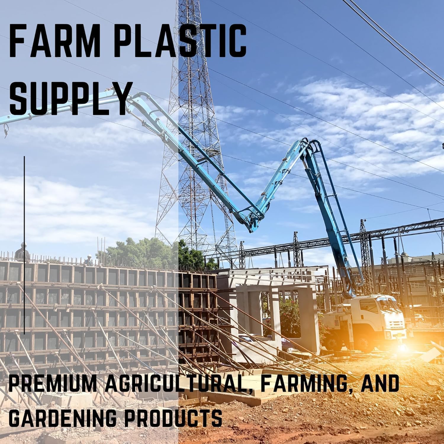 Farm Plastic Supply - 20 Mil Radon Barrier - Thick Plastic Sheet for Floor Underlayment, Radon Gas Barrier, EVOH Plastic Sheeting, Crawl Space Vapor Barrier, Gas Barrier (6' x 25')