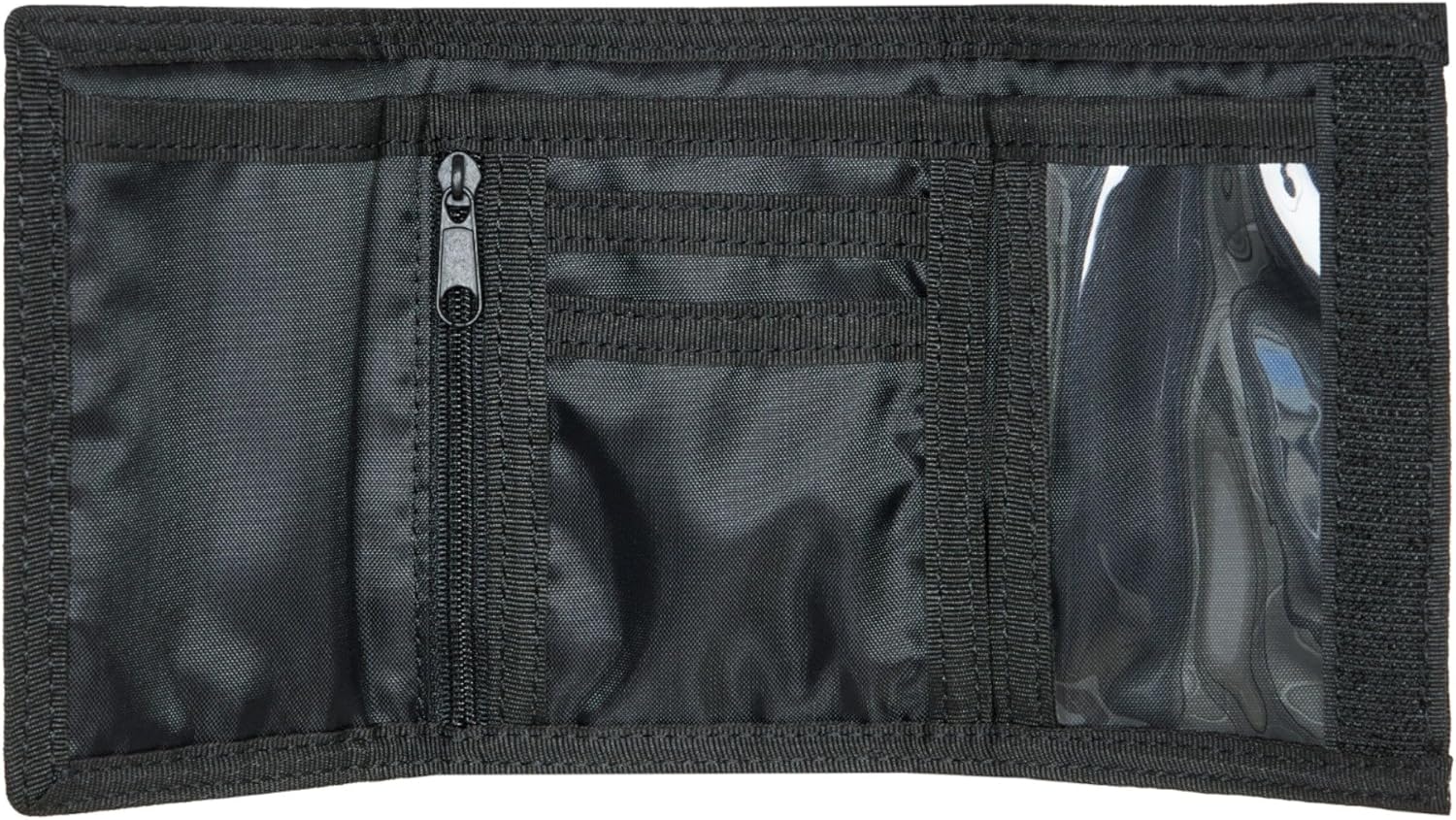 Roxy Wallet | Trifold | Lightweight | Hook and Loop Closure | Retro | Recycled Materials - Image 2