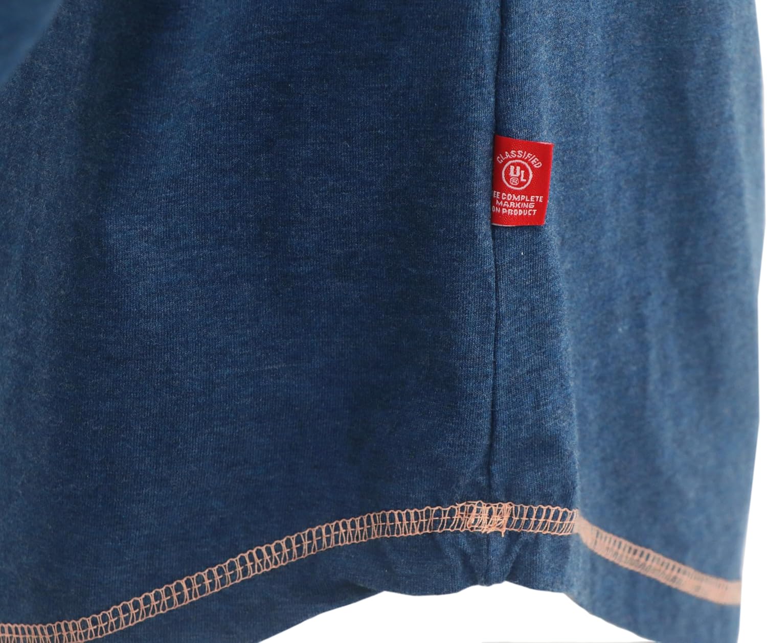 BOCOMAL FR Shirts Heather Series 6oz Flame Resistant T Shirt NFPA2112 CAT2 Fire Retardant Crew Work Shirt - Image 6